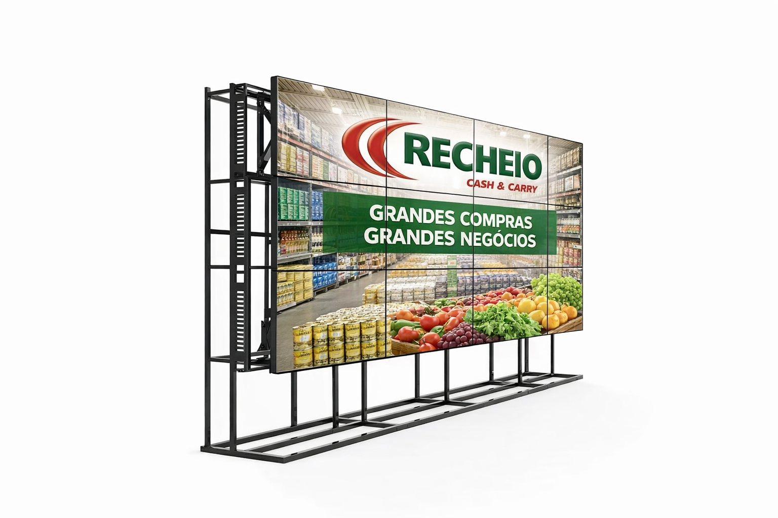 VideoWall 55inch Bezel 3.5mm 500 Nits
