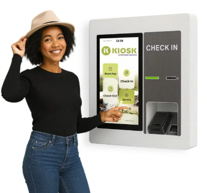 Wallmount Self-service Check in 
