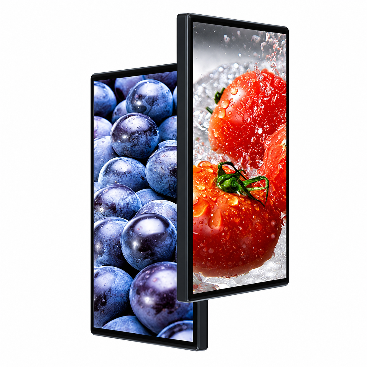 ESL Digital Signage ZKS101P-B: Moldura Preta - Single