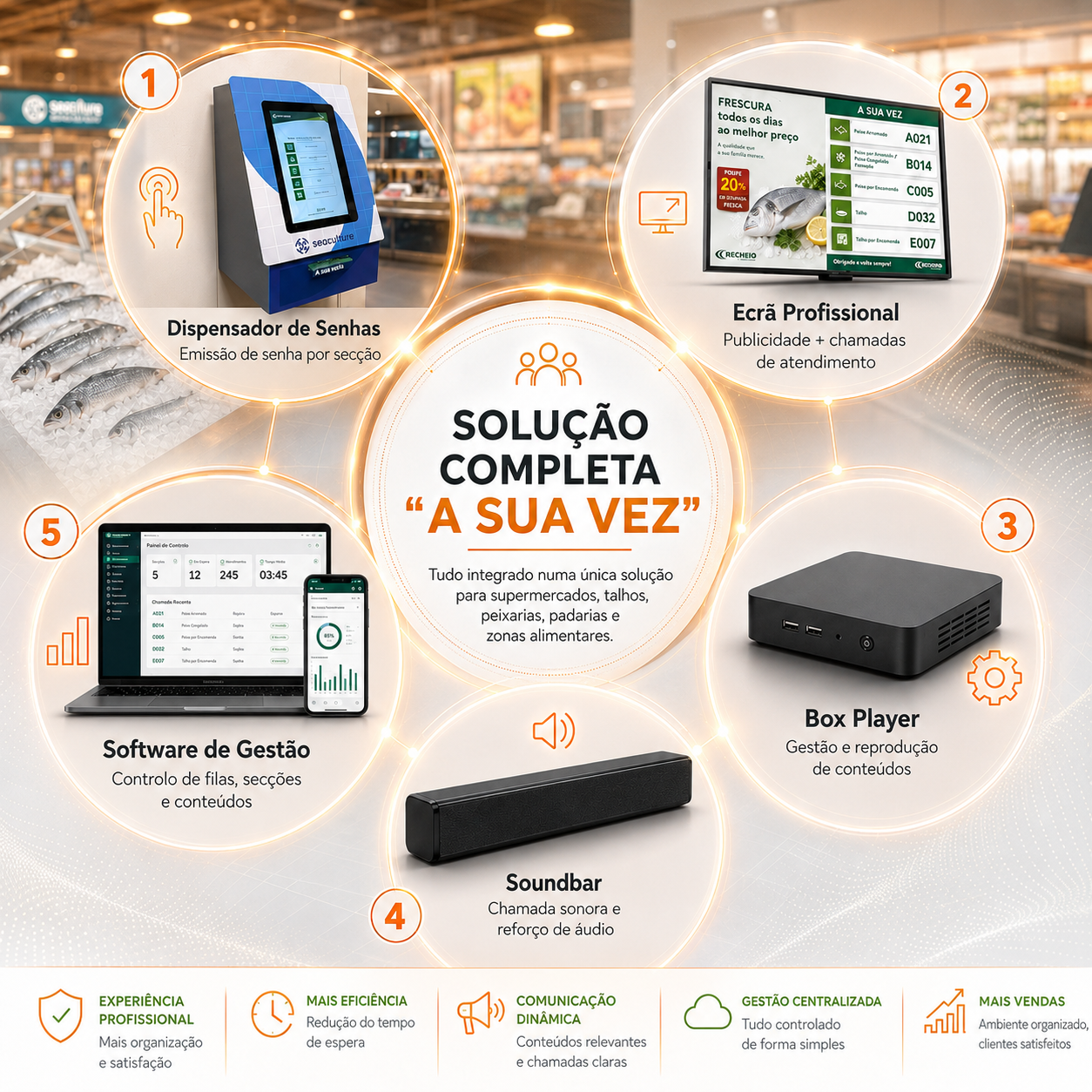 Sistema Dispensador Qubo 10 Pol (conjunto)